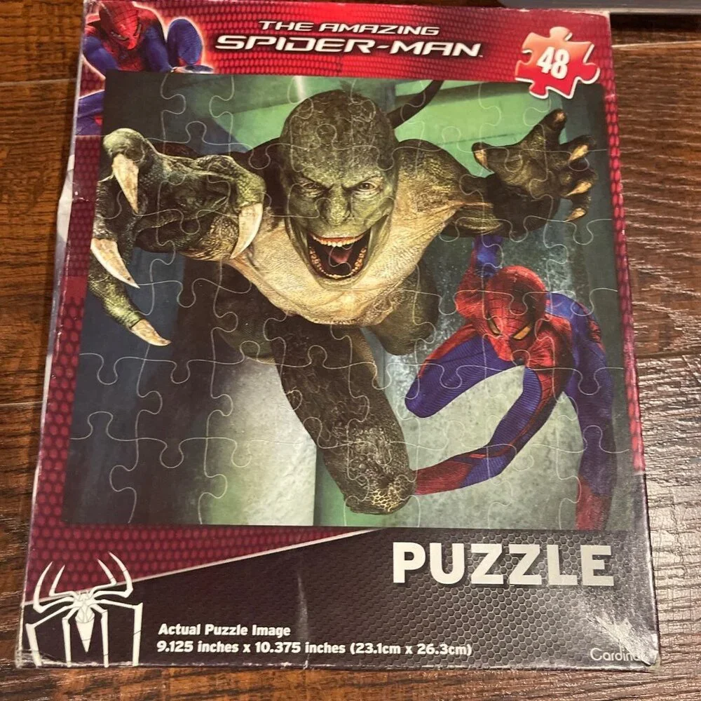3~Jigsaw Puzzle SPIDERMAN Amazing 48 pieces 9